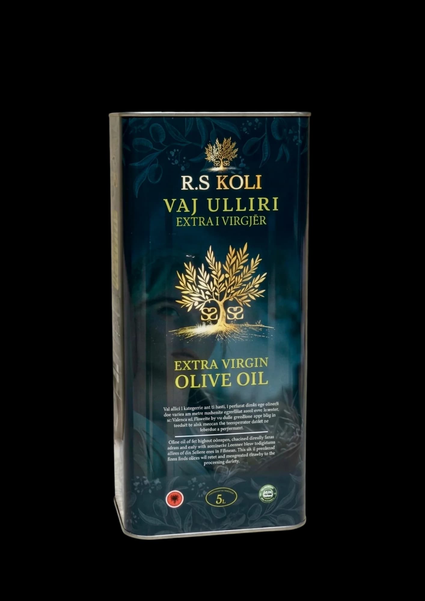 R.S Koli Family Tin olive oil