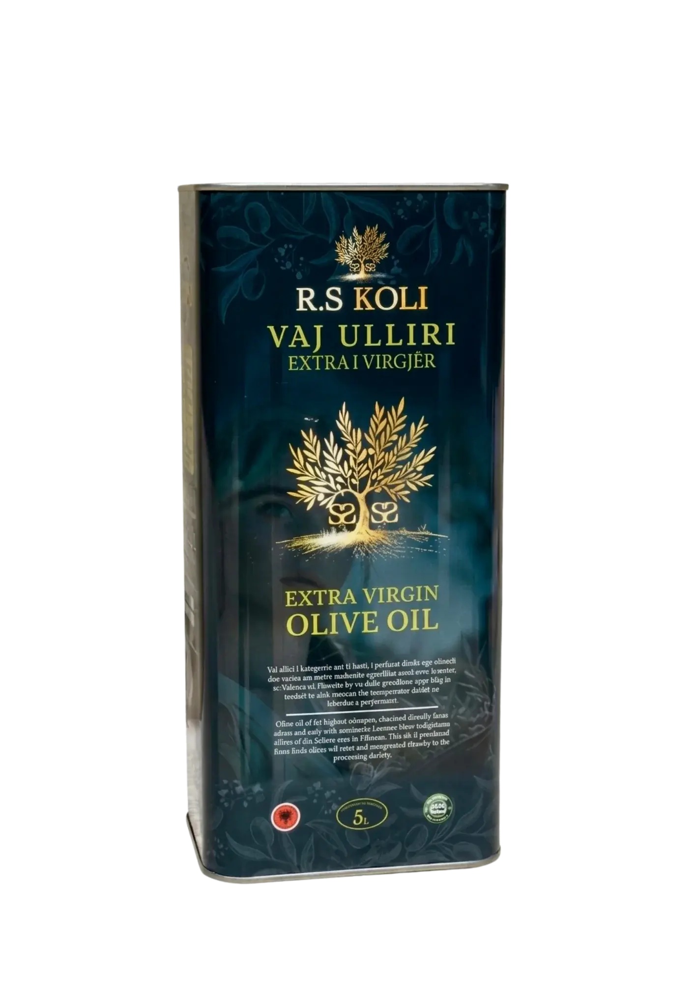 R.S Koli Family Tin olive oil